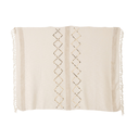Fringes Tufted Sequin Throw 51x71in