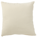 Leaf Applique Pillow Cream 17in 