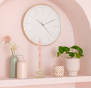 Modern Gold Clock 16in 