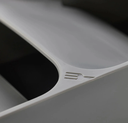 DrawerStore Compact Cutlery Organizer Grey