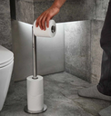 EasyStore Luxe 2-in-1 Toilet Roll Stand
