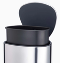 EasyStore Luxe Stainless Steel Pedal Bin 5L