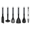 Elevate Carousel Set with Tongs Grey 6pc