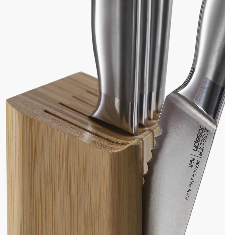 Elevate Steel Knives Bamboo Block 5pc