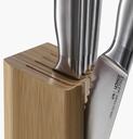 Elevate Steel Knives Bamboo Block 5pc