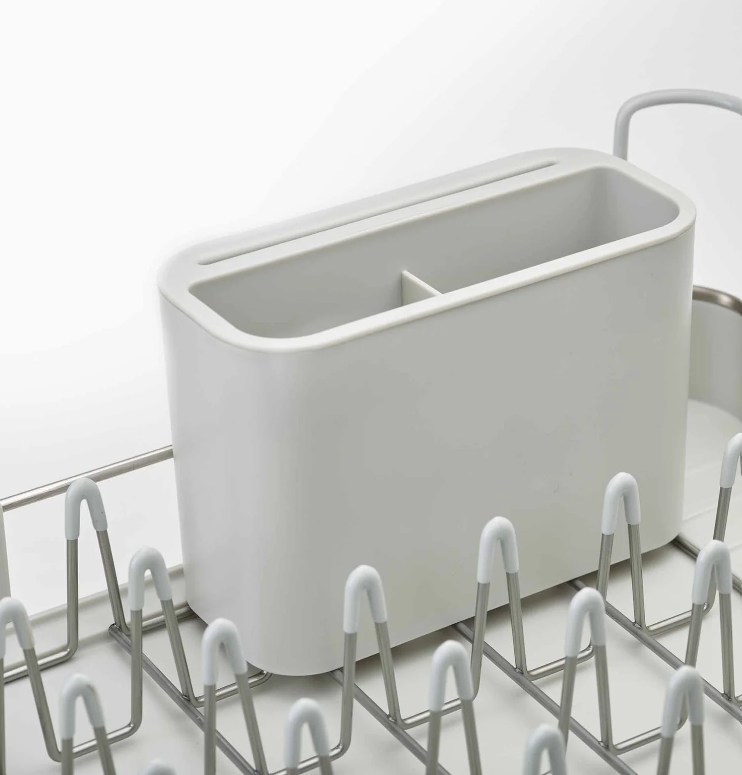 Extend Steel Dish Rack Light Stone