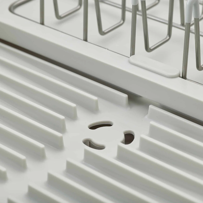 Extend Steel Dish Rack Light Stone