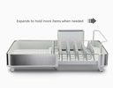 Extend Steel Dish Rack Light Stone