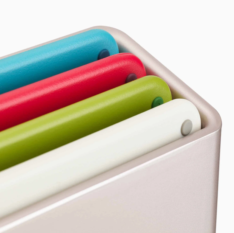 Folio Icon Cutting Board Set Multicolour Large 4pc