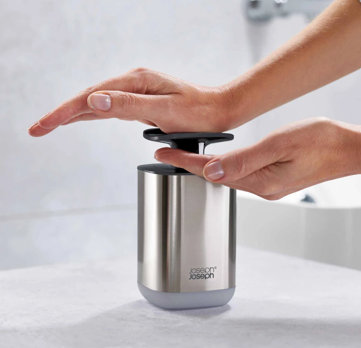 Presto Steel Soap Dispenser Grey