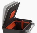Titan Trash Bin Stainless Steel 30L