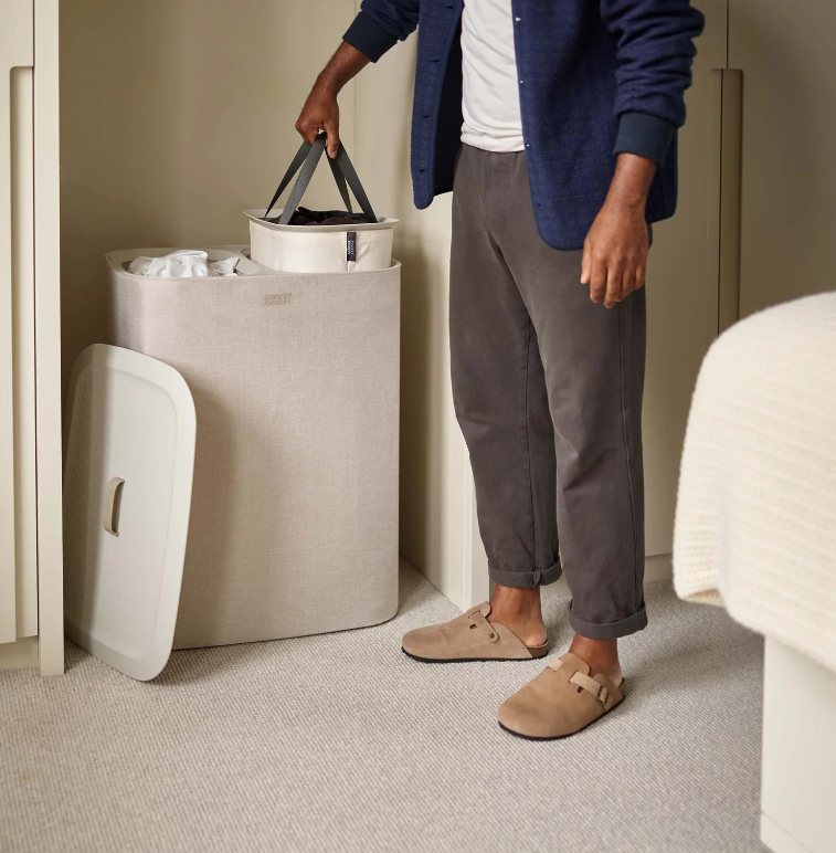 Tota Laundry Basket Ecru 90L