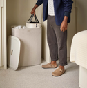 Tota Laundry Basket Ecru 90L