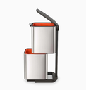 Totem Compact Waste Separation Bin Stainless 40L