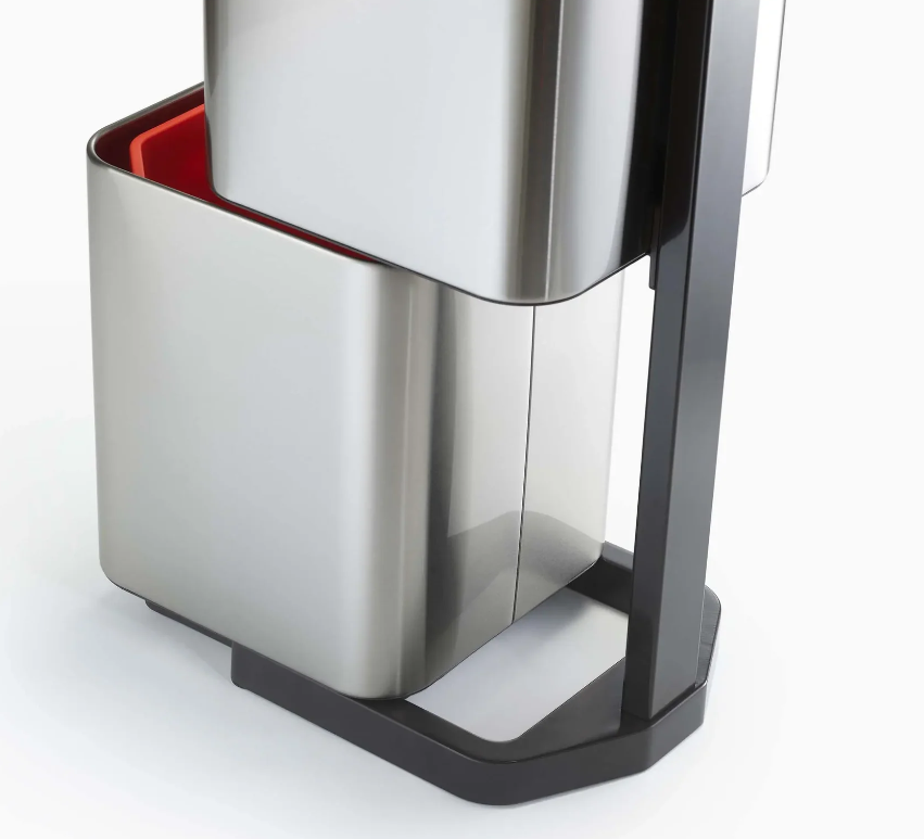 Totem Compact Waste Separation Bin Stainless 40L