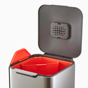 Totem Compact Waste Separation Bin Stainless 40L