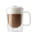Barista Mod Cappuccino Glass Mug 270ml 2pc
