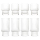 Ridge Stackable Glass 8pc