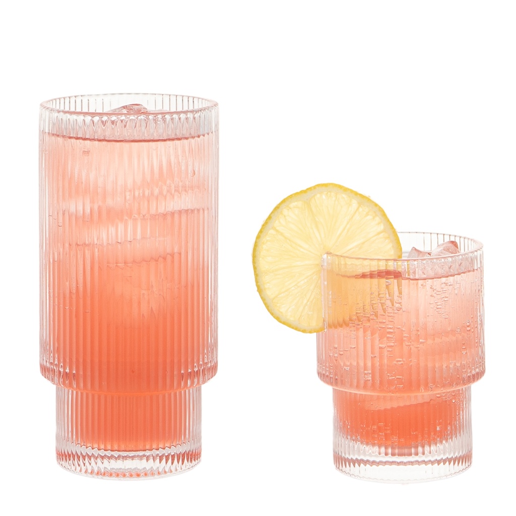 Ridge Stackable Glass 8pc