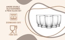 Amore DOF Glass 6pc
