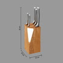 Acacia Knife Block Set 5pc