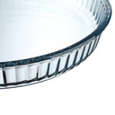 Glass Pie Dish 12in
