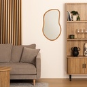 Livia Mirror Beige 30x18in