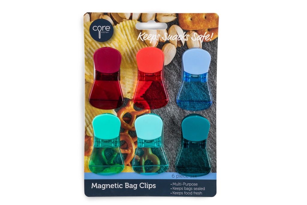 Magnetic Bag Clips Set of 6 