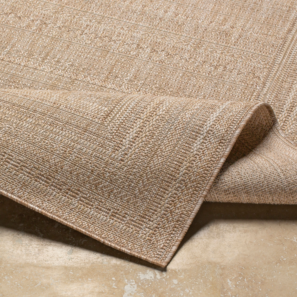Tuareg Indoor Outdoor Rug Tan 8ft x 10ft