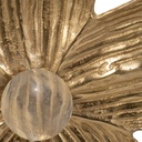 Rommie Gold Wall Flowers Set of 3