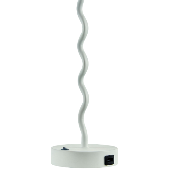 Begonia Cordless Accent Lamp White 20in