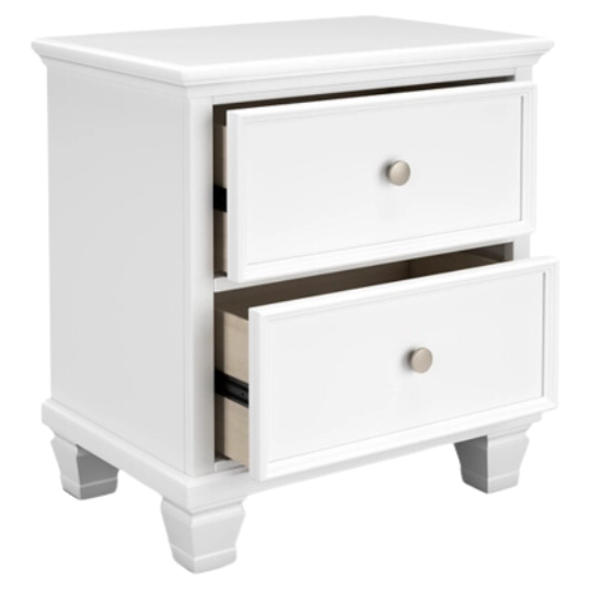 Fortman Two Drawer Night Stand