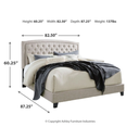 Jerary King Upholstered Bed