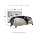 Jerary Queen Upholstered Bed