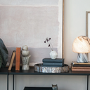 Mother of Pearl Tray Grey 14in
