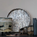 Mother of Pearl Tray Grey 15in