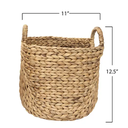 Seagrass Baskets With Handles 12in