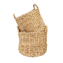 Seagrass Baskets With Handles 13in
