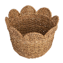 Bankuan Braided Scalloped Basket 18in
