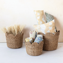 Bankuan Braided Scalloped Basket 18in