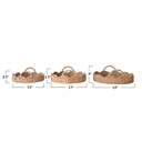Braided Bankuan Round Trays 3pc