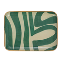 Fruit Abstract Enameled Tray Set