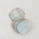 Quartz Coasters with Gold Edge 4pc