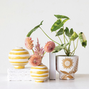 Sunflower Footed Planter 5.5in 