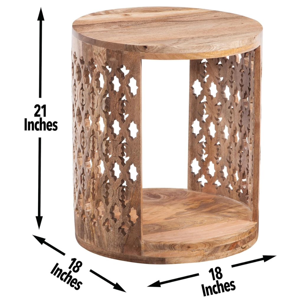Brinley Round End Table