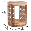 Brinley Round End Table