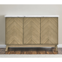 Vida White Marble Top Server