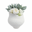 Callan 3D Printed Porcelain Vase 16in