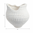 Callan 3D Printed Porcelain Vase 16in