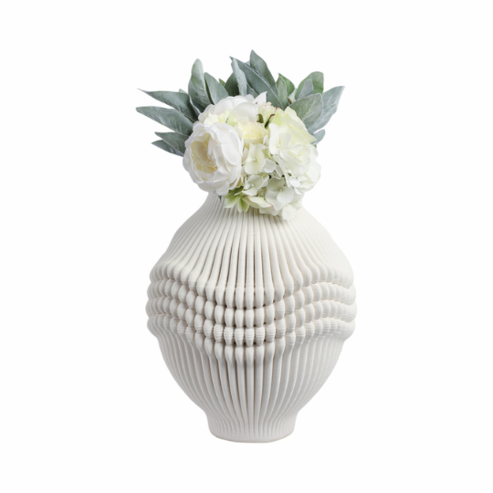 Coultier 3D Printed Porcelain Vase 16in